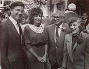 Chancellor Howell at 1986 Homecoming event